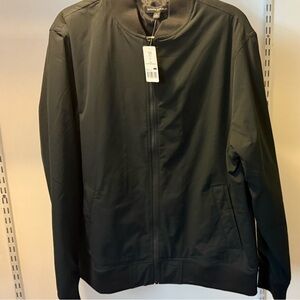 Banana Republic Black Bomber Jacket